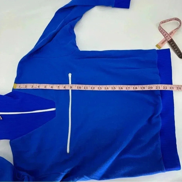 Vintage kangaroo pouch Janus of Norway quarter zip ski sweater - Picture 7 of 8